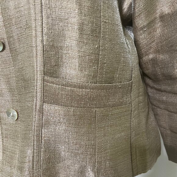 Ruby Rd Metallic Women's Jacket - Picture 6 of 12